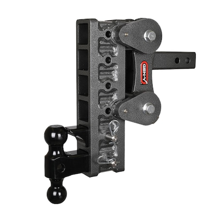 Gen-Y Hitch The BOSS TORSION-FLEX 2 Shank 10 Drop 1.1K TW 10K Hitch & GH-031 Dual-Ball & GH-032 Pintle Lock GH-1026